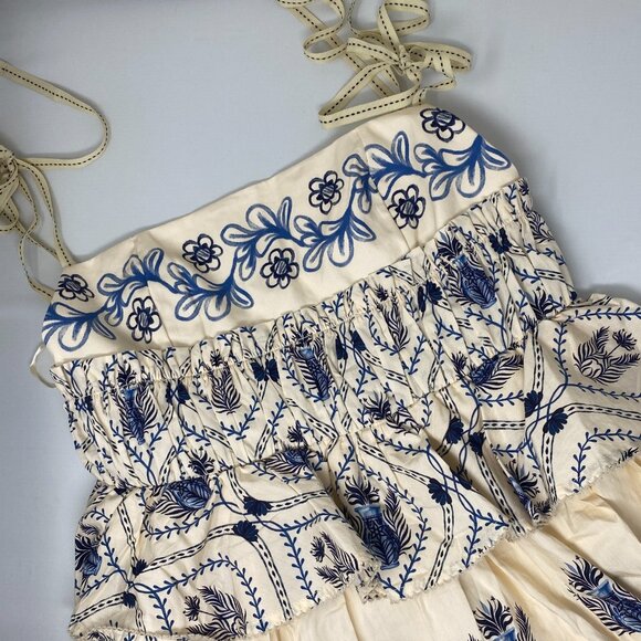 Agua Bendita Salvador Jarron Mini Dress Medium NWT $580 - Picture 9 of 16